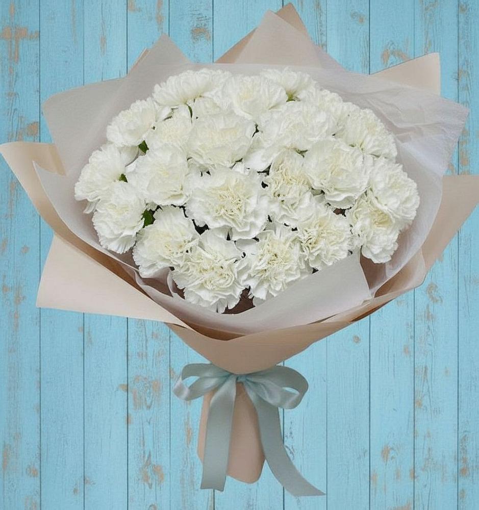 Букет цветов из: Гвоздики в Верхнем Тагиле