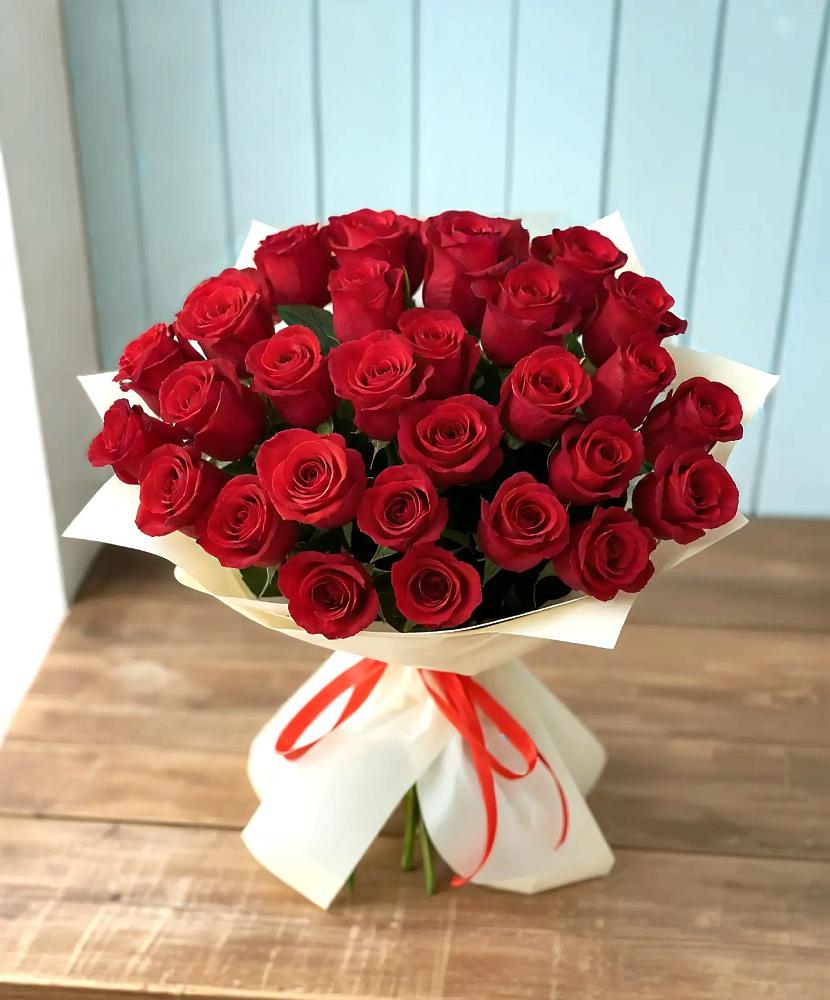 Букет 29 Красных роз в Верхнем Тагиле