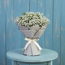 Букет цветов из:  Гипсофила в Верхнем Тагиле