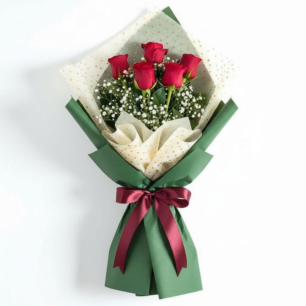 Букет цветов из: Розы в Верхнем Тагиле