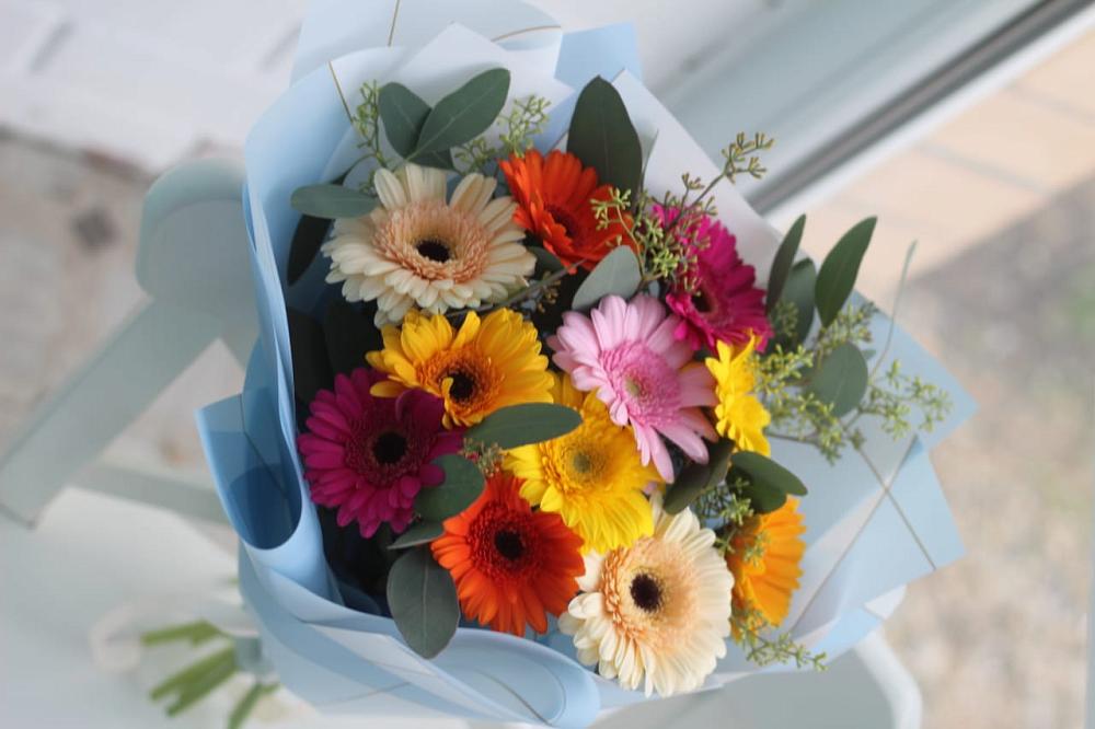 Букет цветов из: Герберы в Верхнем Тагиле