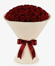 Букет 101 Бордовая роза Блэк Бакарра в Верхнем Тагиле