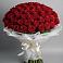 Букет 101 Красная роза Блэк Мэджик в Верхнем Тагиле
