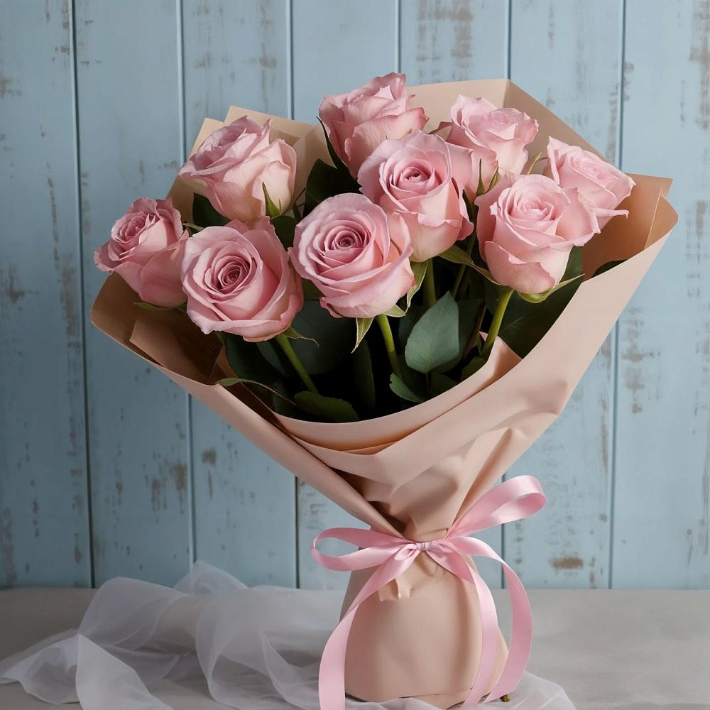 Букет цветов из: Розы в Верхнем Тагиле