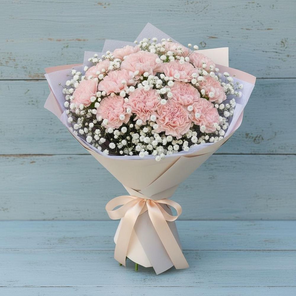 Букет цветов из: Гвоздики в Верхнем Тагиле