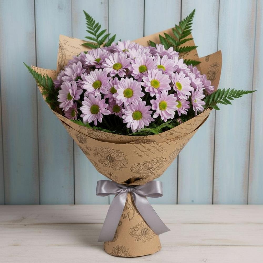 Букет цветов из: Хризантемы в Верхнем Тагиле