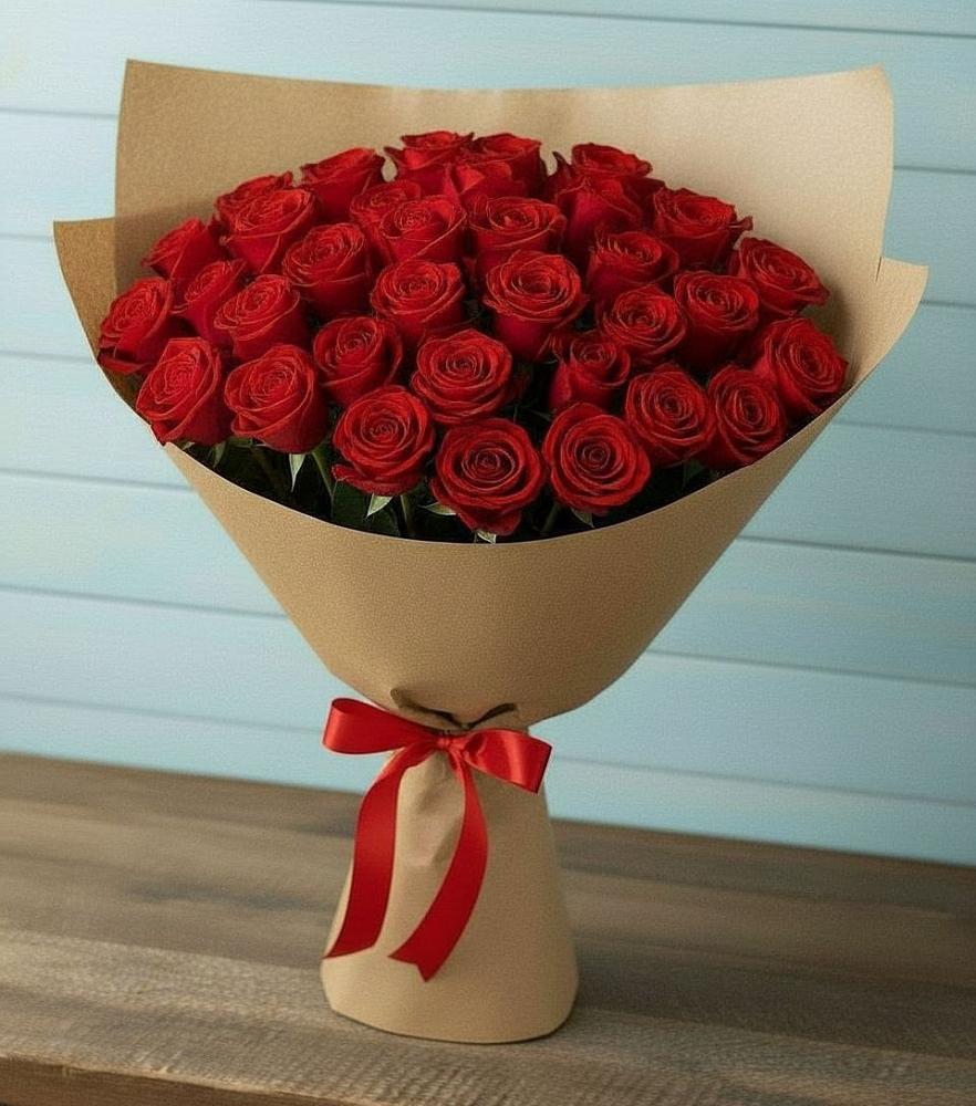 Букет Красные розы Милано в Верхнем Тагиле