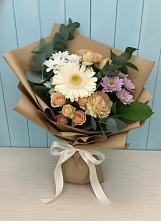 Букет цветов из:  Герберы и Хризантемы в Верхнем Тагиле