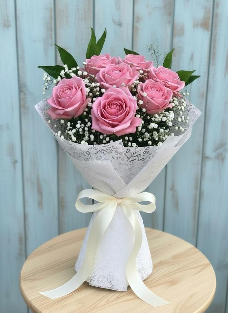Букет цветов из: Розы в Верхнем Тагиле