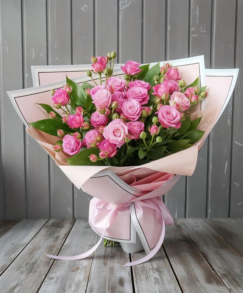 Букет Розовый кустик в Верхнем Тагиле
