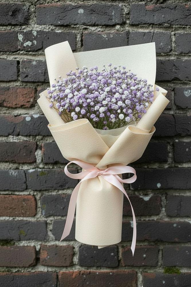 Букет цветов из: Гипсофила в Верхнем Тагиле