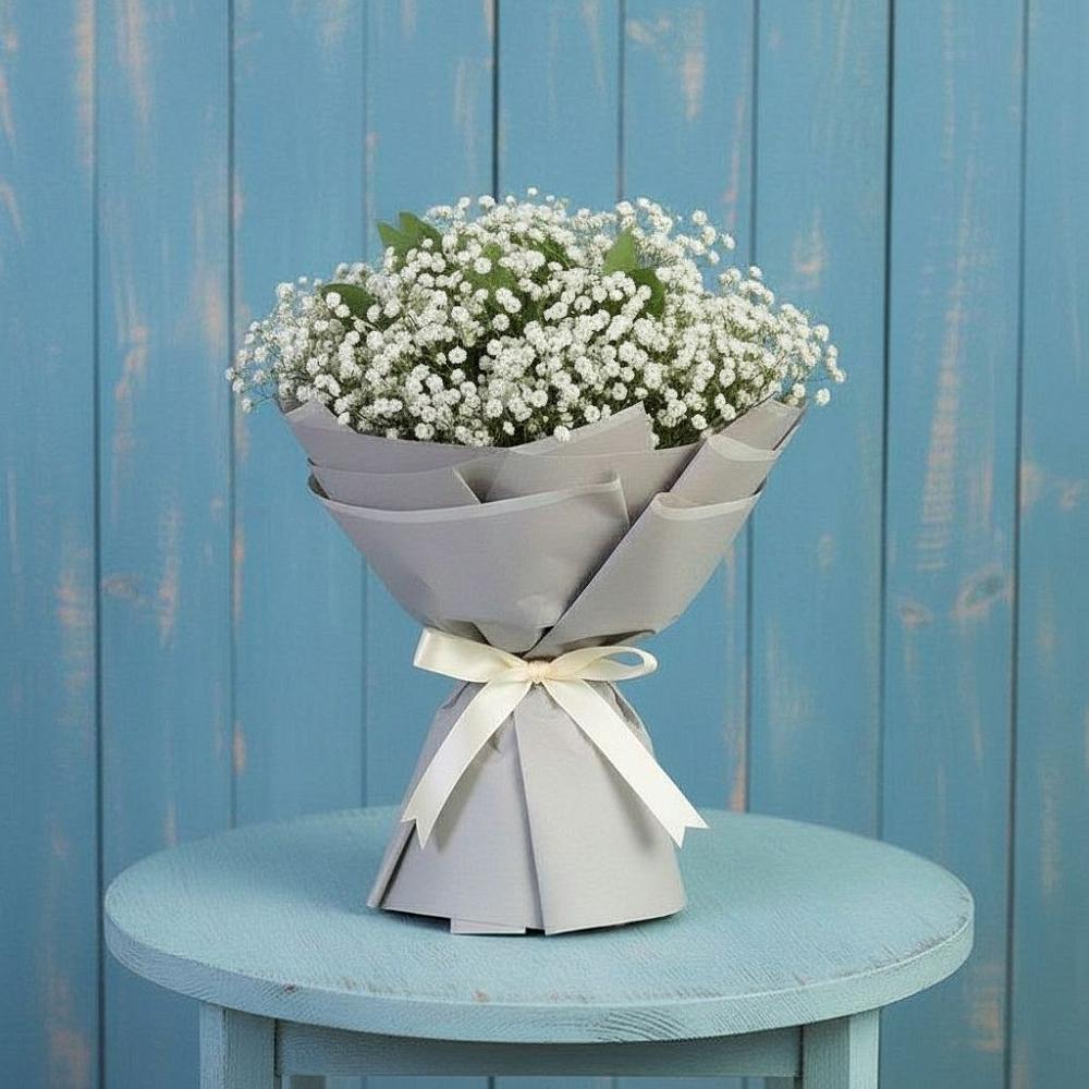 Букет цветов из: Гипсофила в Верхнем Тагиле