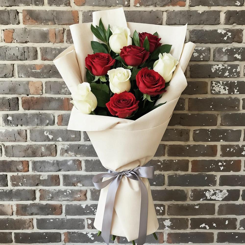 Букет цветов из: Розы в Верхнем Тагиле