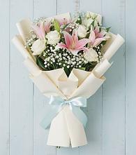 Букет цветов из:  Лилии в Верхнем Тагиле