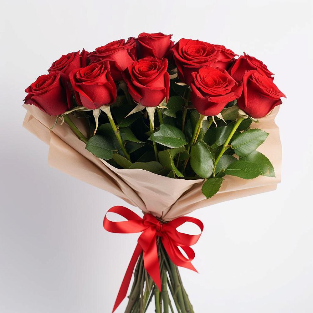 Букет 11 Красных роз Эдлесс Лав в Верхнем Тагиле
